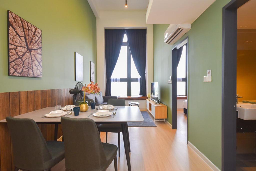 Posezení v ubytování Sunway Grid Loft Suite by Nest Home【Olympic Size Pool】