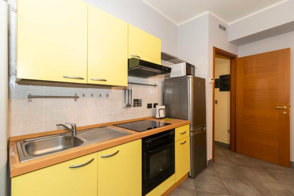 Köök või kööginurk majutusasutuses Miglietti Apt a few steps from Piazza Statuto!