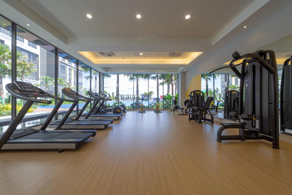 Fitness centrum a/nebo fitness zařízení v ubytování Sunway Grid Loft Suite by Nest Home【Olympic Size Pool】