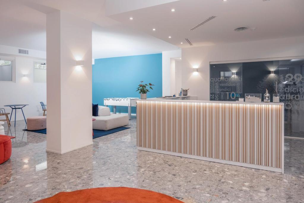 Postel nebo postele na pokoji v ubytování Mia Hotel Numana
