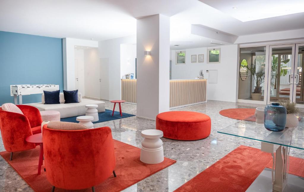 Posezení v ubytování Mia Hotel Numana