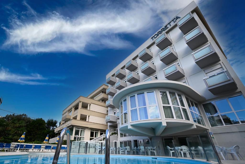 Basen w obiekcie Hotel Torretta lub w pobliżu