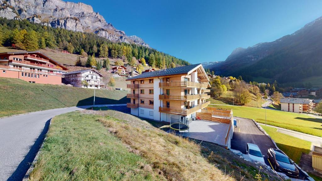 Nespecifikovaný výhled na hory nebo výhled na hory při pohledu z apartmánu