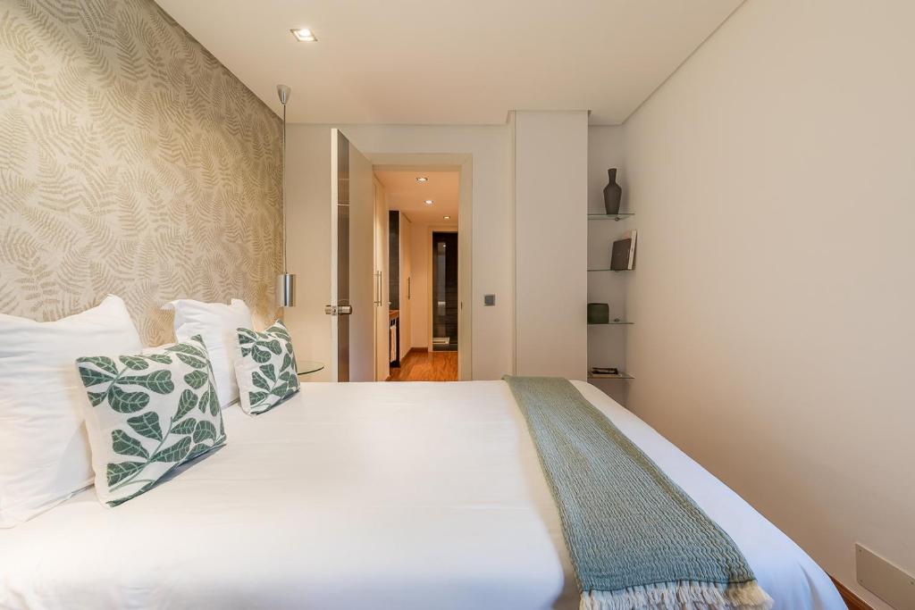 Postel nebo postele na pokoji v ubytování Madrid Rental Flats - Alquiler de Temporada