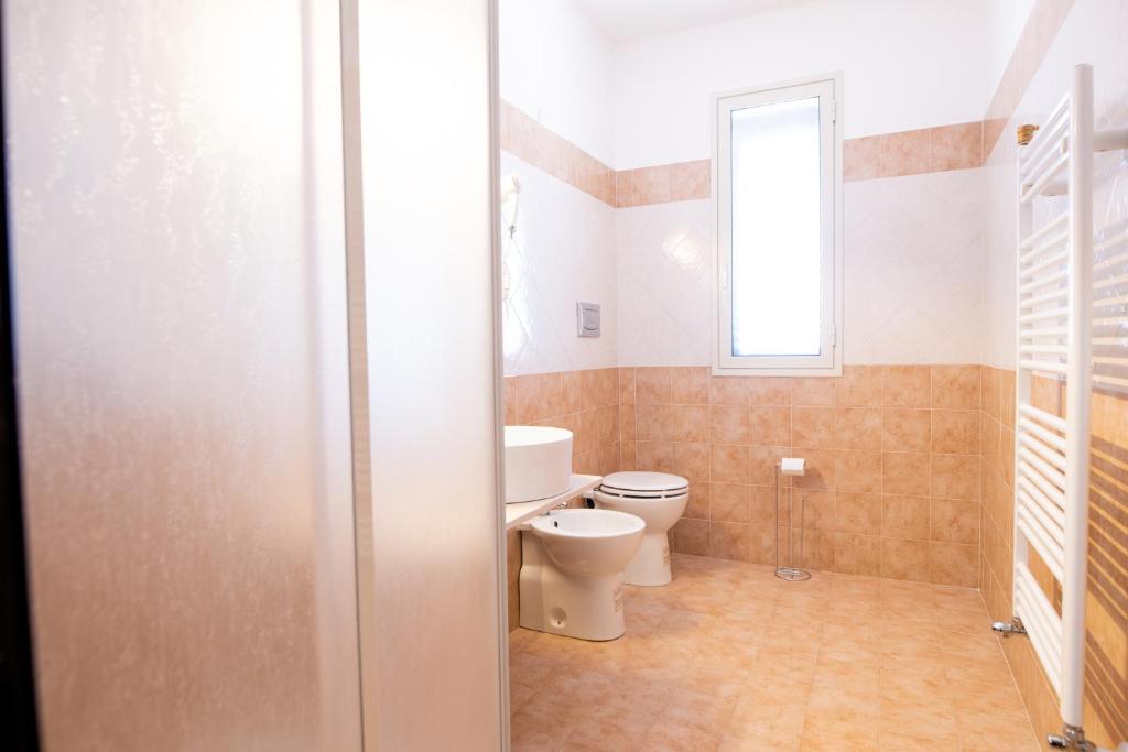 Koupelna v ubytování G&G Hotel