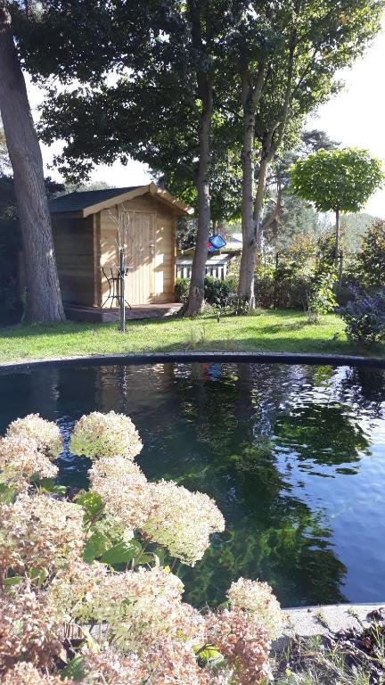 Zahrada ubytování Gite avec piscine La Buissiere - Fernelmont