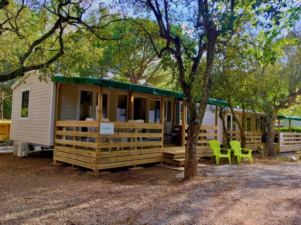 Zahrada ubytování Greenchalets Roquebrune Sur Argens