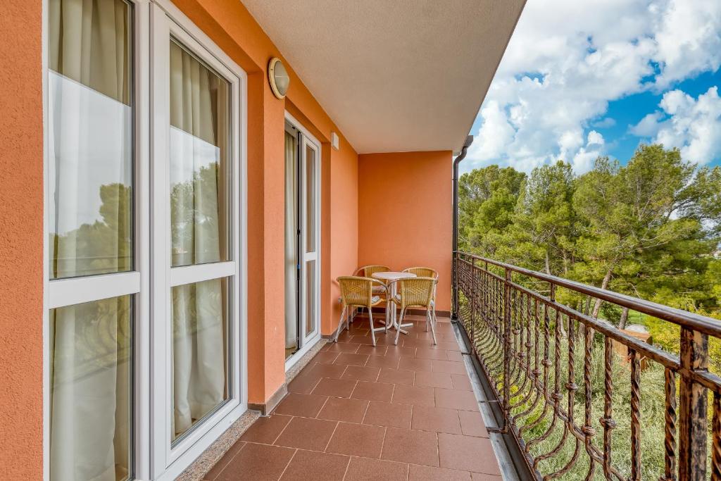Balkón nebo terasa v ubytování Apartments Slavica