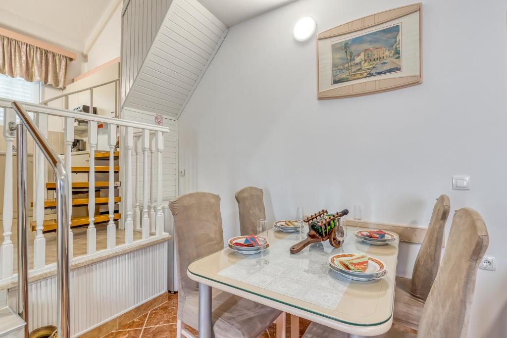 Posezení v ubytování Apartments Slavica