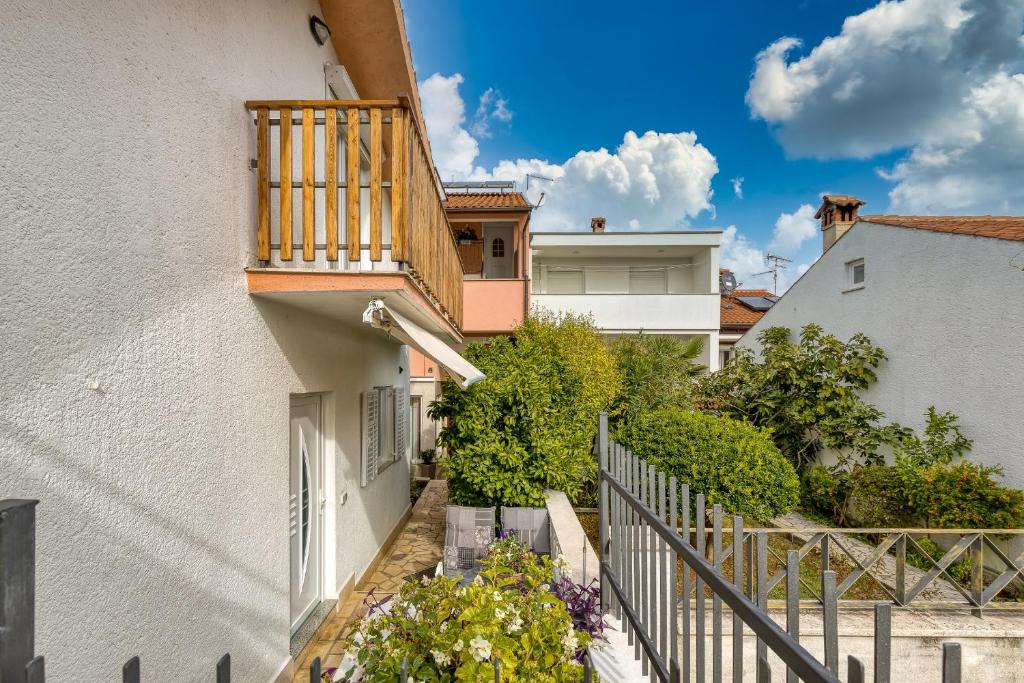Balkón nebo terasa v ubytování Apartments Slavica