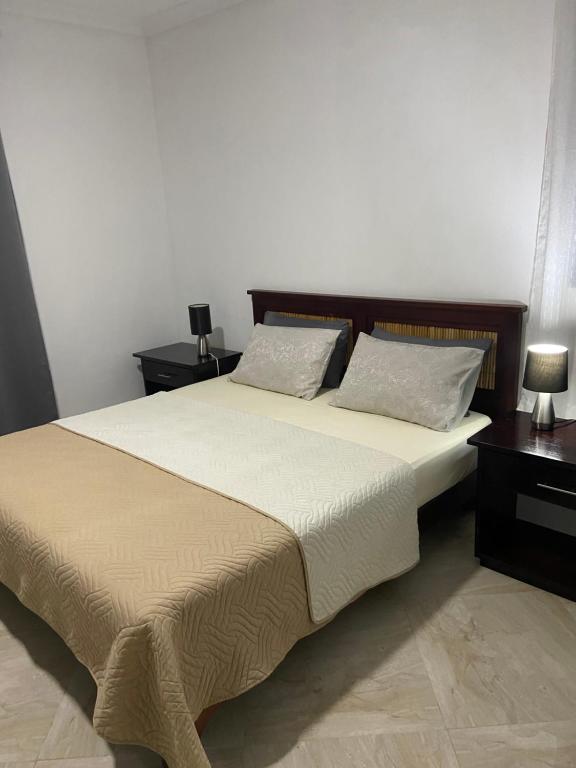 Letto o letti in una camera di L'Heritage - Vue sur mer