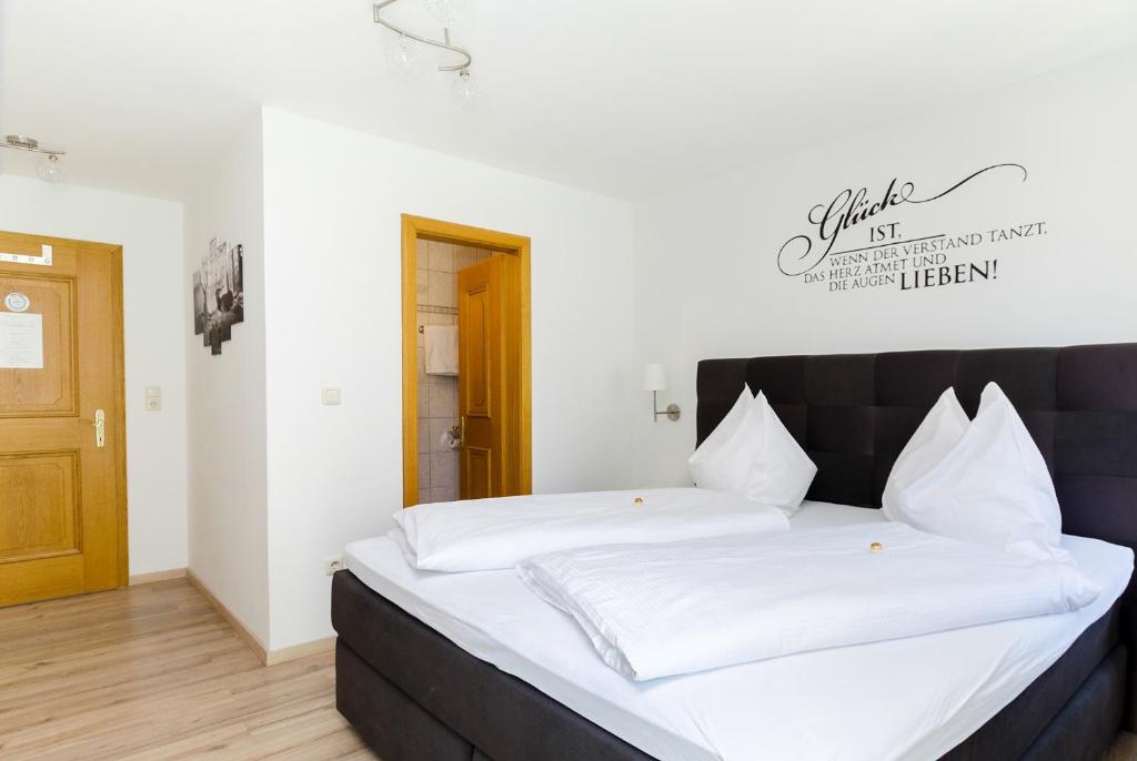 Postel nebo postele na pokoji v ubytování Haus Mayerhofer