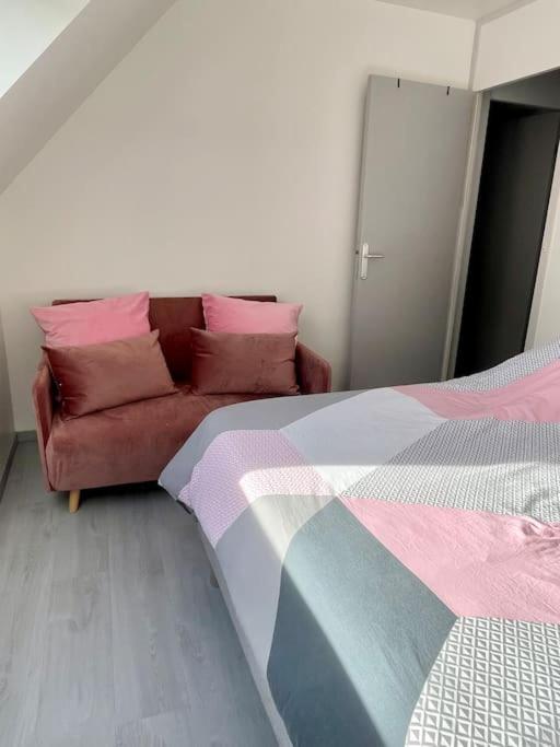 Część wypoczynkowa w obiekcie Vive la vie - maison de famille à Mers proche mer