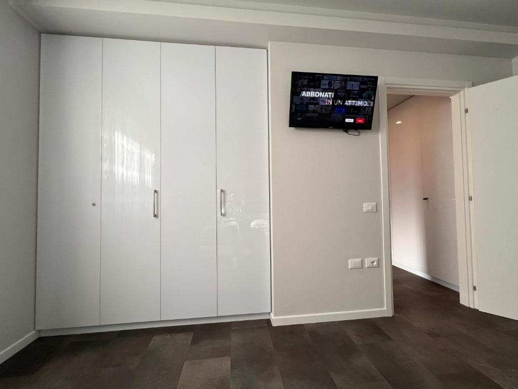 TV a/nebo společenská místnost v ubytování Ferrarin Thiene