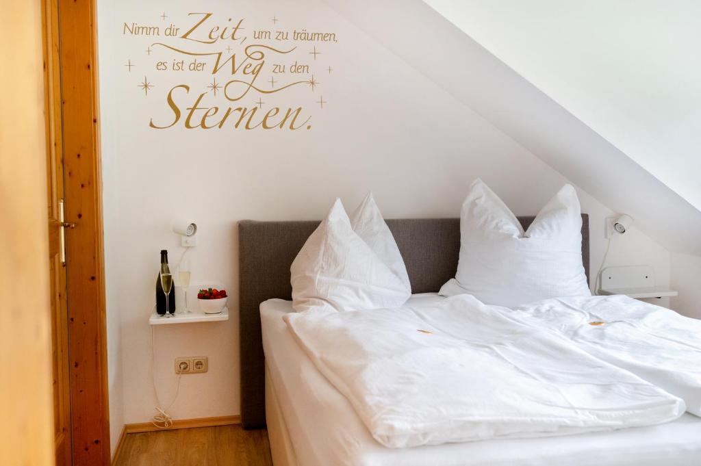Postel nebo postele na pokoji v ubytování Haus Mayerhofer