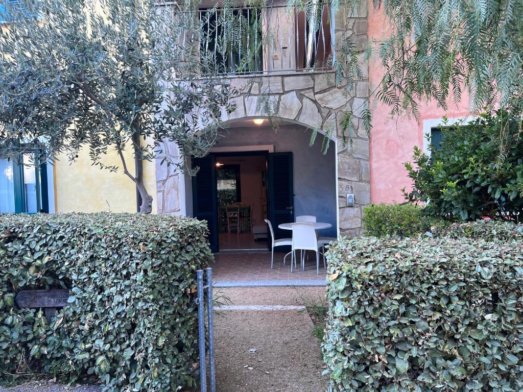Budynek, w którym mieści się apartament