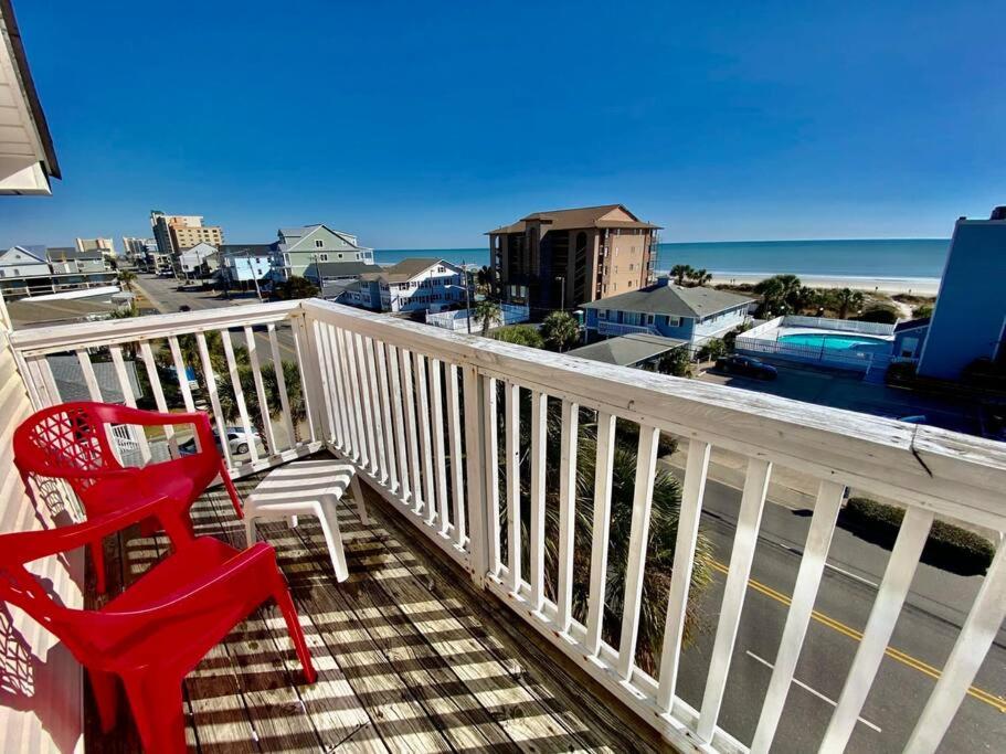 Oceanview 3Story Getaway w/ 3 Decks, Pool, Game Room, Myrtle Beach