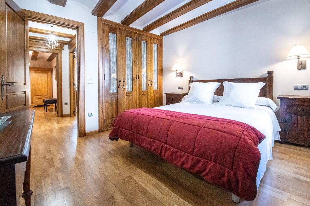 Postel nebo postele na pokoji v ubytování Apartamentos Casa Pichuana