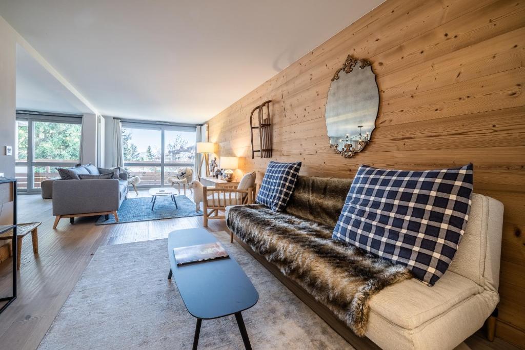 Posedenie v ubytovaní Apartment Cortirion Megeve - by EMERALD STAY