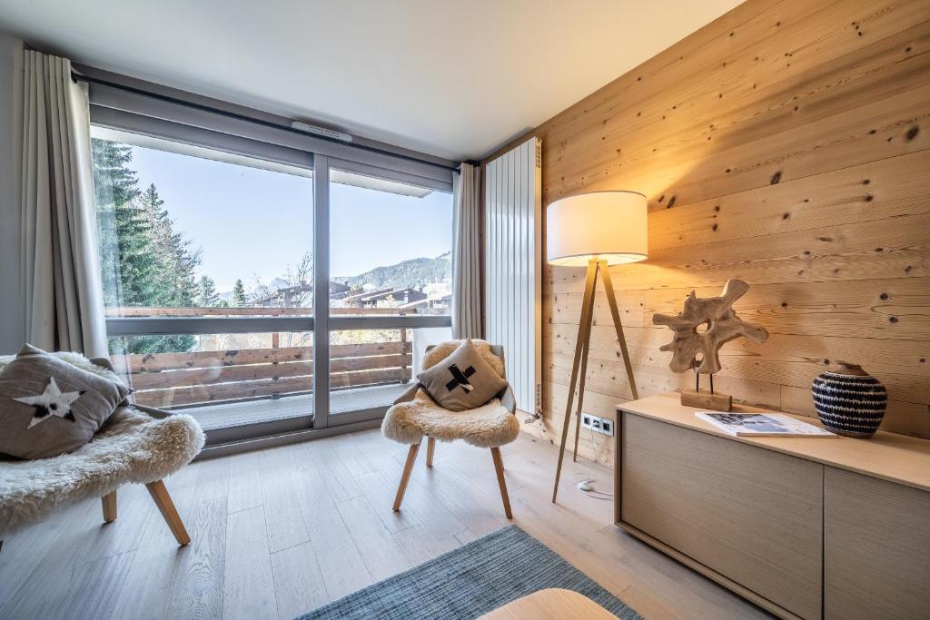 Posedenie v ubytovaní Apartment Cortirion Megeve - by EMERALD STAY