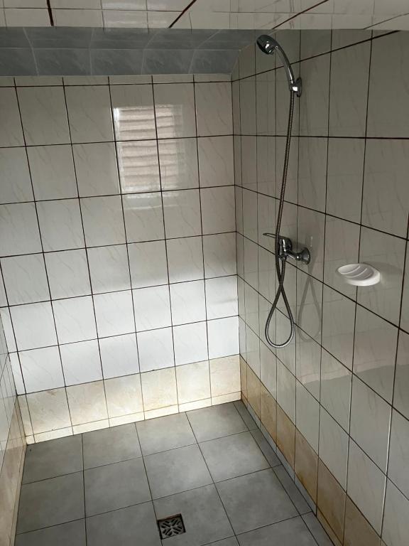 Koupelna v ubytování Wisełka