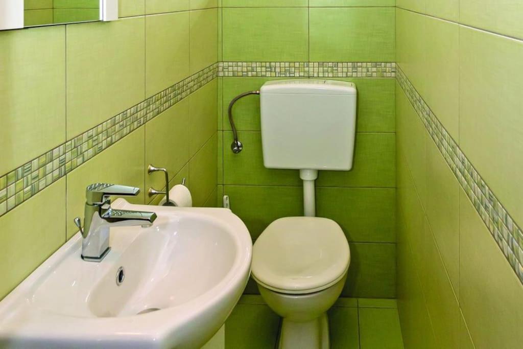 Koupelna v ubytování Apartman Toni, Gata