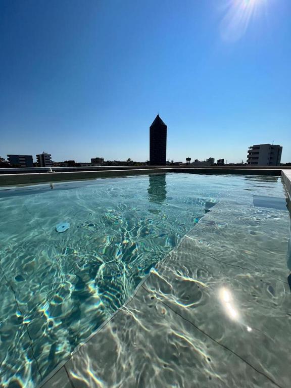 Bazén v ubytování Ulisse Palace nebo v jeho okolí