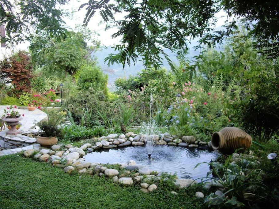 Vonkajšia záhrada v ubytovaní Wonderful 4 Bedroom Villa & separate guest house Villa Thalia