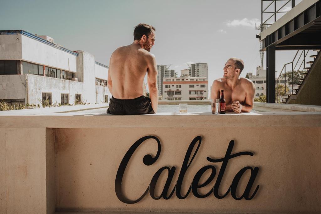 Hosté ubytování Caleta Hostel Rooftop & Pool