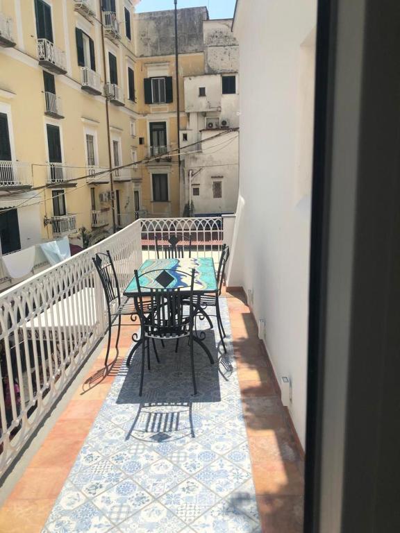 Balkón nebo terasa v ubytování Amalfi Ammorè