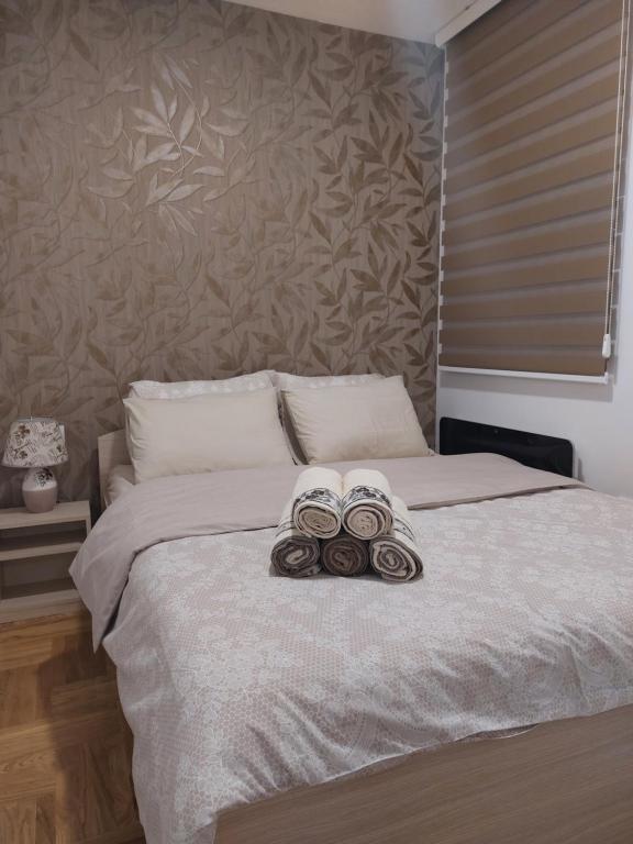 Krevet ili kreveti u jedinici u okviru objekta Apartman Loly Zlatibor
