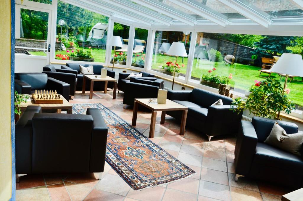 Posezení v ubytování Piccolo Hotel