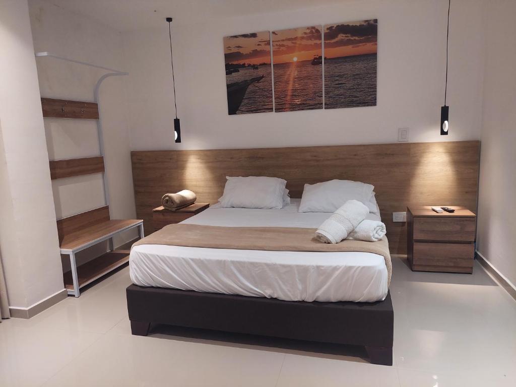 Bahia San Andres Hospedaje - 双人或双室