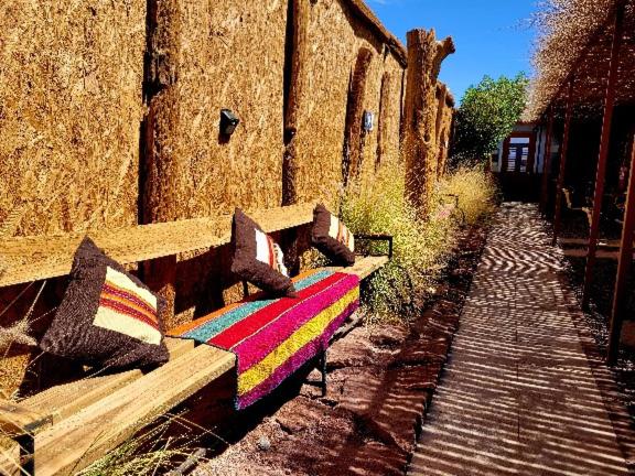 Um jardim no exterior de Lalck Cketi Hospedaje y Turismo