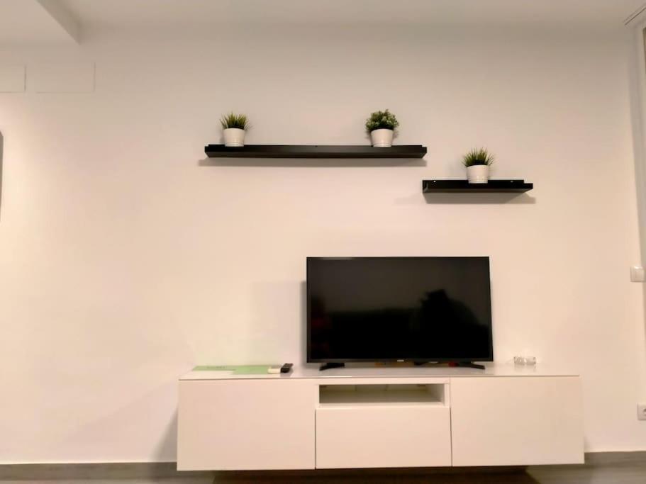 TV a/nebo společenská místnost v ubytování Molinos holidays playa del inglés