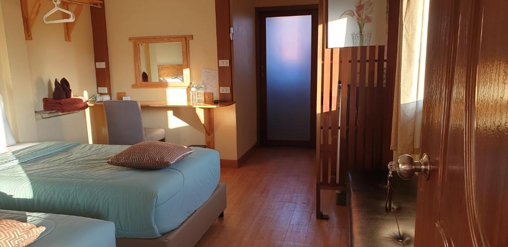 Posezení v ubytování Little Guest House Hotel