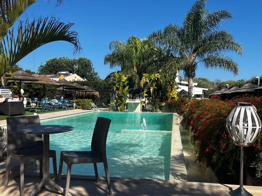 Bazén v ubytování Saija Resort nebo v jeho okolí