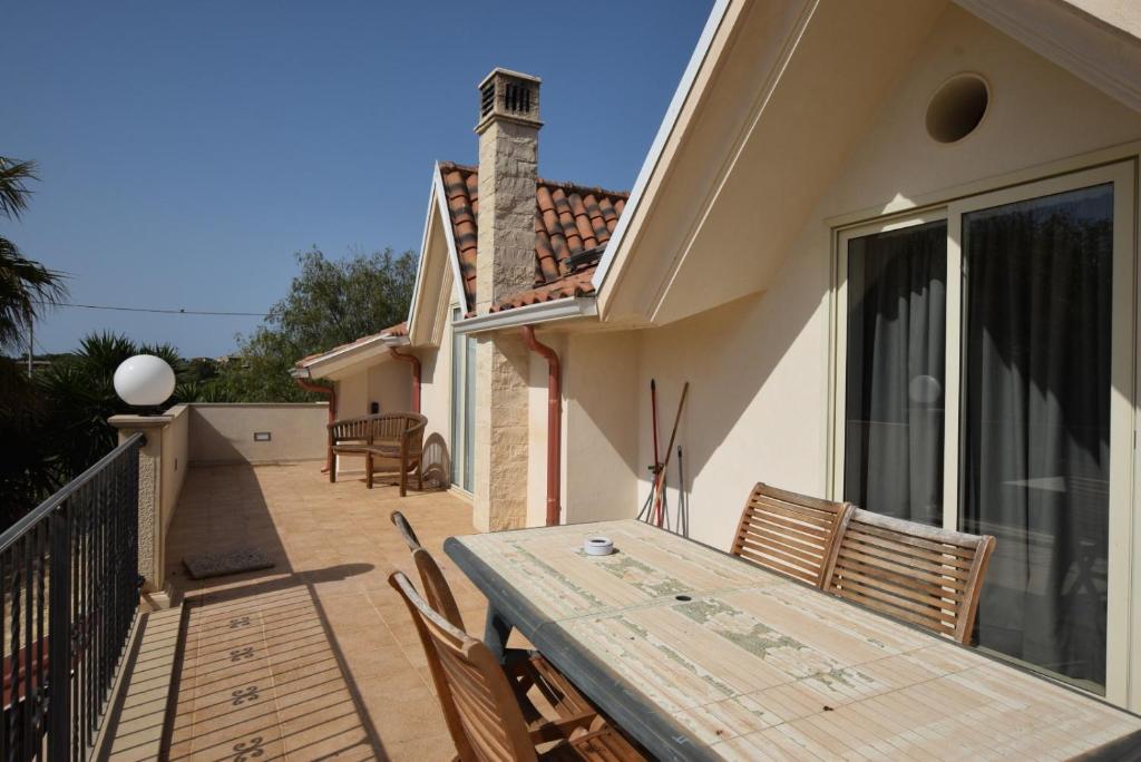 Balkón nebo terasa v ubytování Saija Resort