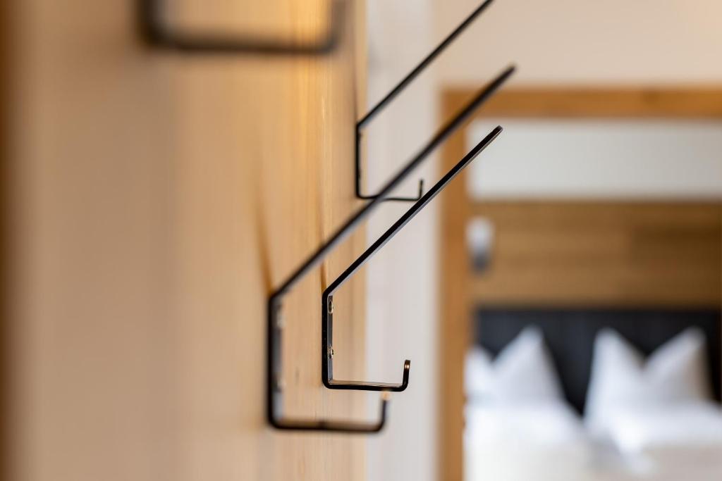 Postel nebo postele na pokoji v ubytování Apartments am Bichl