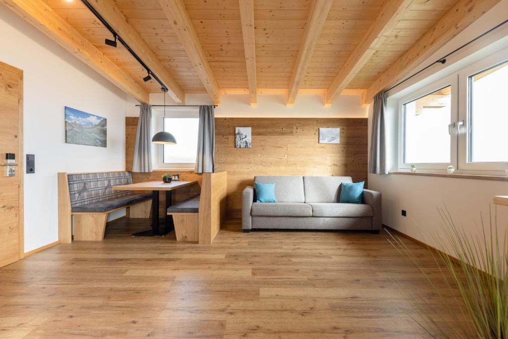 Posezení v ubytování Apartments am Bichl