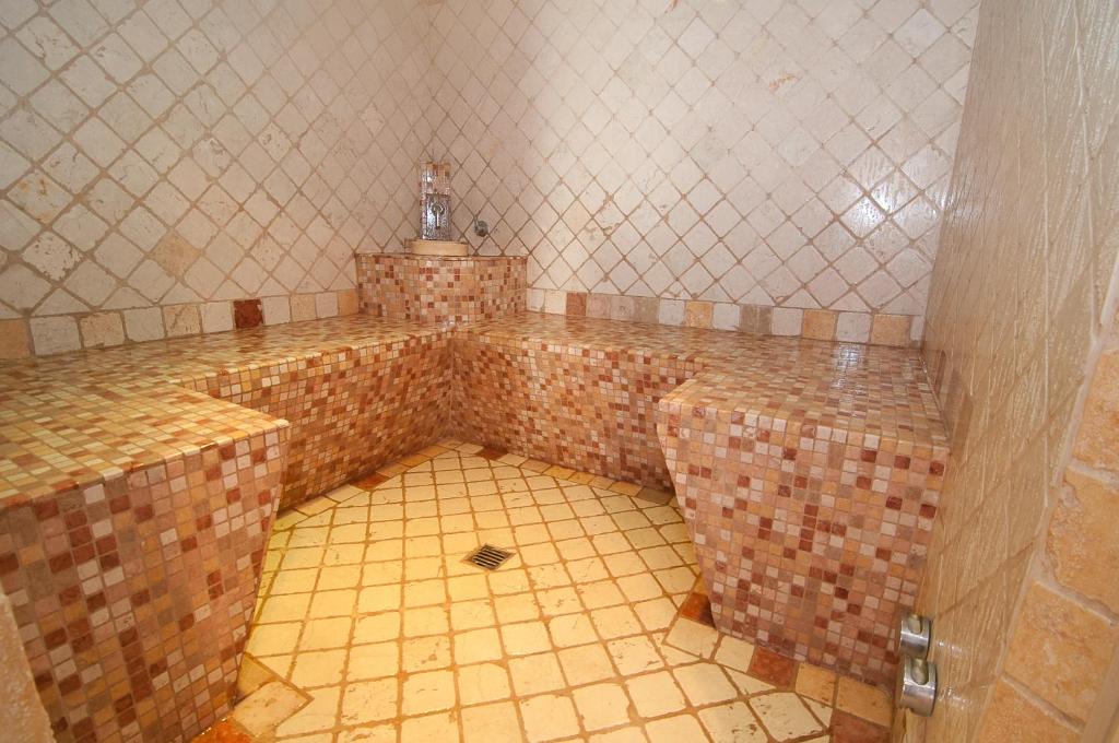Koupelna v ubytování Hotel Zerbion