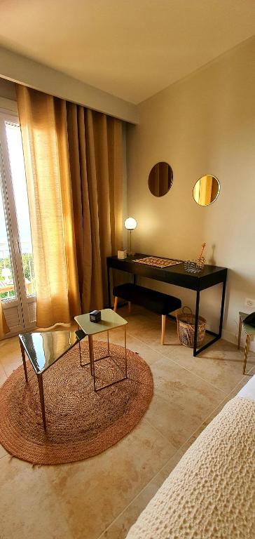 Posezení v ubytování Hotel Scandola