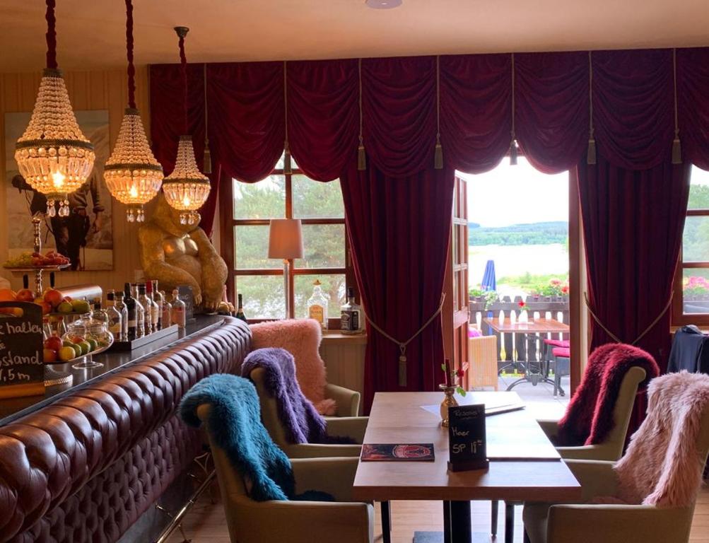 Istumisnurk majutusasutuses Riverdam Boutique Hotel