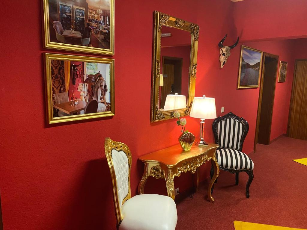 Istumisnurk majutusasutuses Riverdam Boutique Hotel