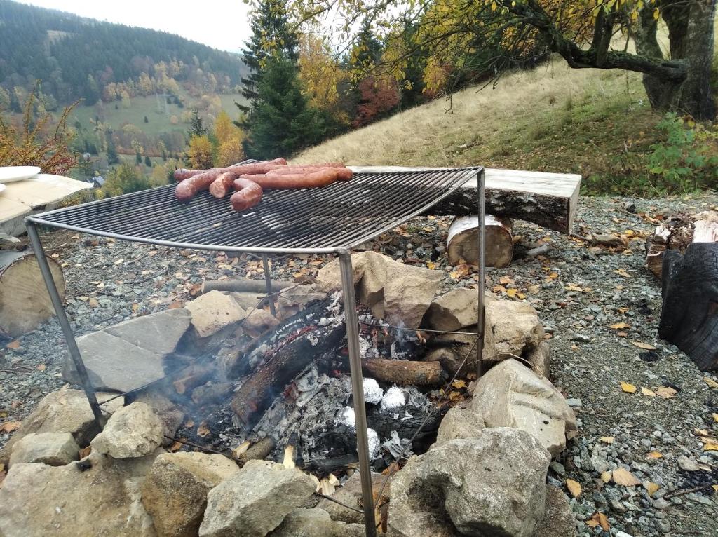 Gril pre hostí v dovolenkovom dome
