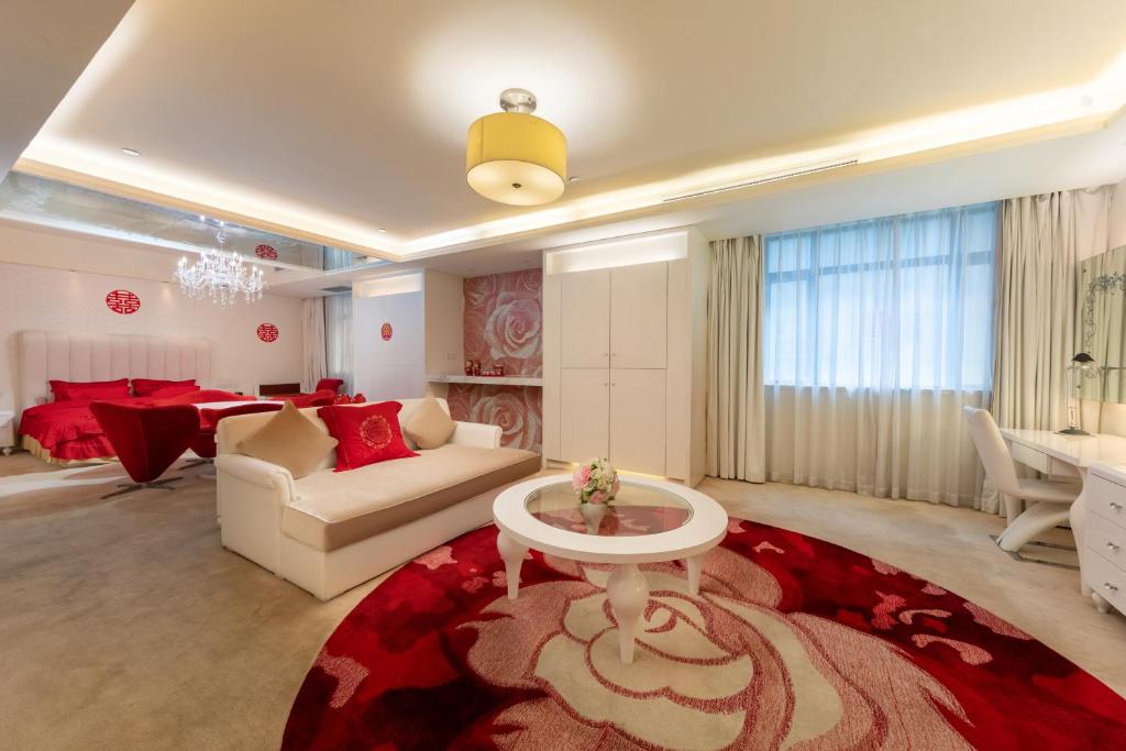 Posezení v ubytování Crowne Plaza Foshan by IHG - Canton Fair free shuttle bus