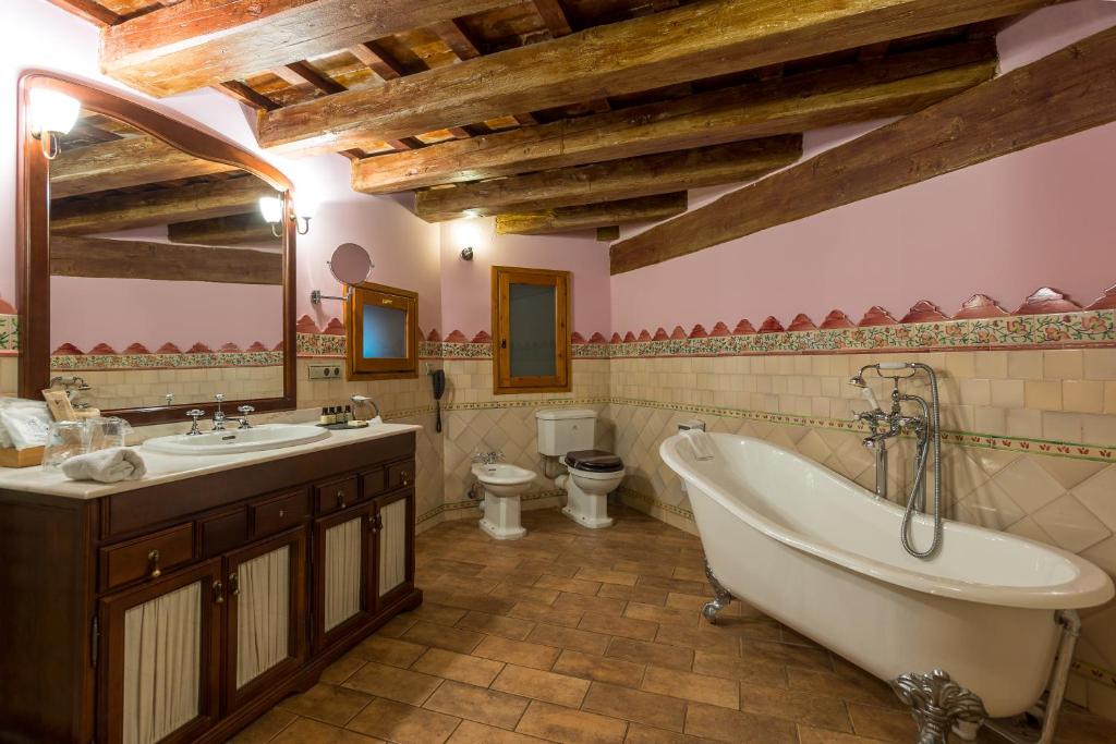Kúpeľňa v ubytovaní Hotel Villa Retiro