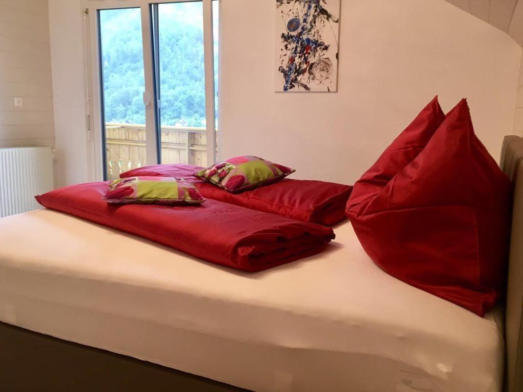Posteľ alebo postele v izbe v ubytovaní Ferienwohnung Kohlweis