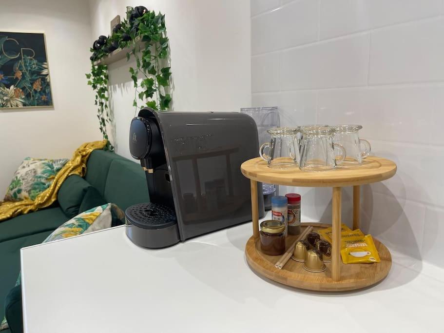 Część wypoczynkowa w obiekcie Charmant chalet jungle avec balneo
