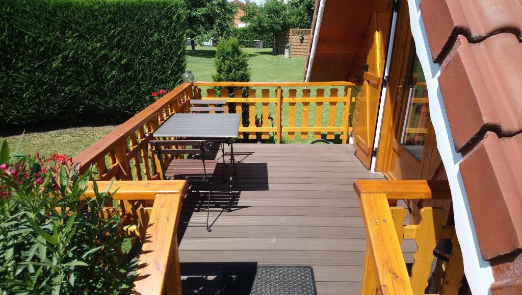Balkón nebo terasa v ubytování Gîte et Chambre D'hôte